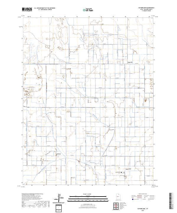 Sutherland 2023 topographic map thumbnail