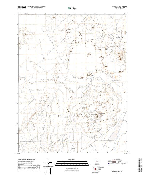 Tabernacle Hill topographic map thumbnail