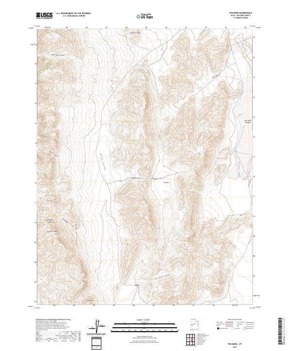 The Barn 2023 topographic map thumbnail