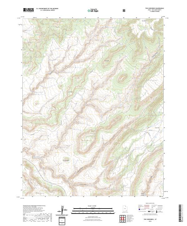 The Cheesebox topographic map thumbnail