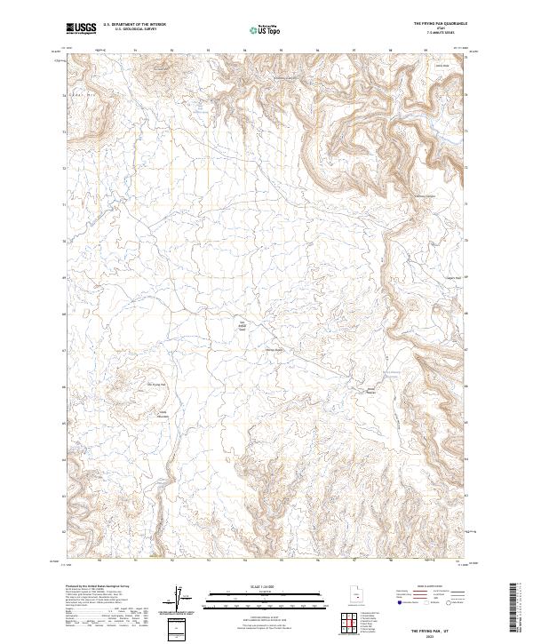 The Frying Pan topographic map thumbnail