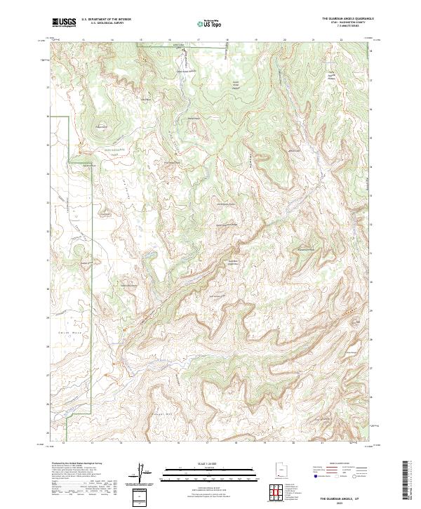 The Guardian Angels topographic map thumbnail