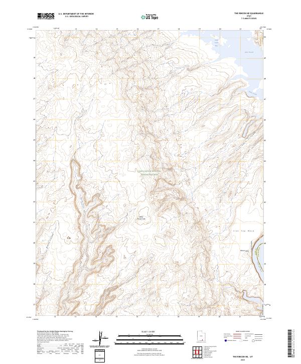 The Rincon NE topographic map thumbnail