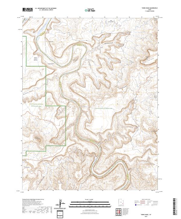 Turks Head 2023 topographic map thumbnail