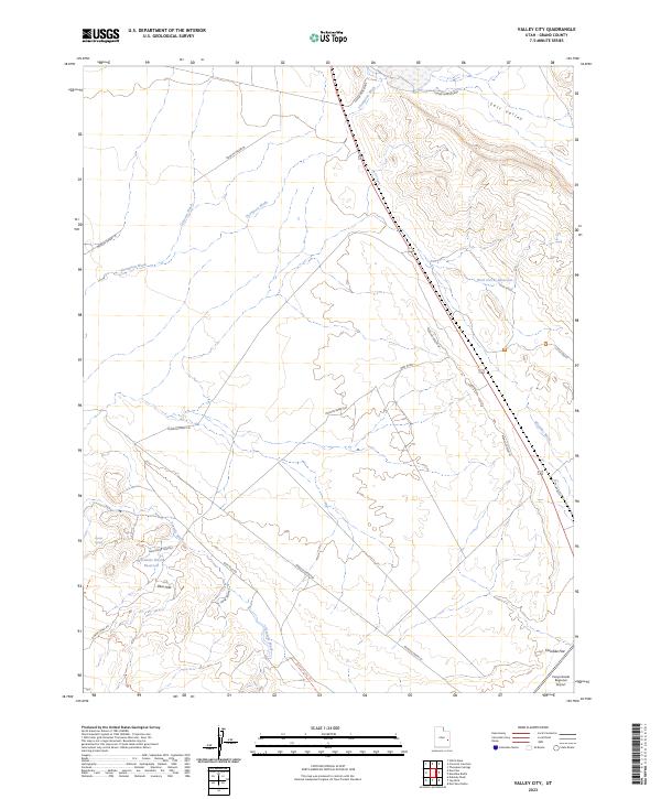 Valley City 2023 topographic map thumbnail