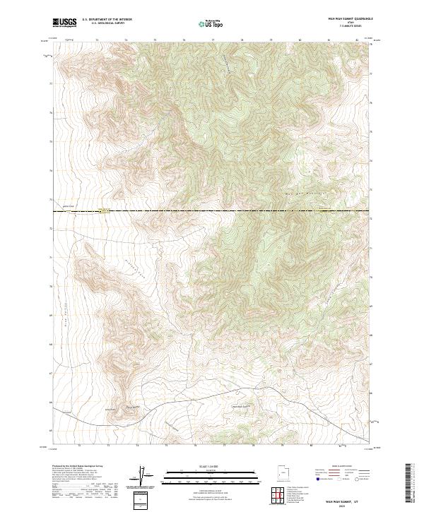 Wah Wah Summit topographic map thumbnail