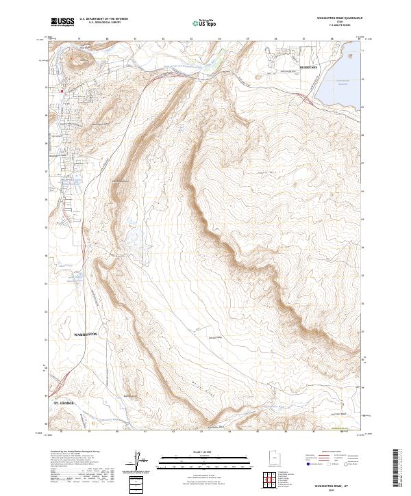 Washington Dome 2023 topographic map thumbnail