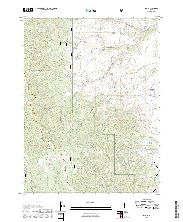 Wattis 2023 topographic map thumbnail