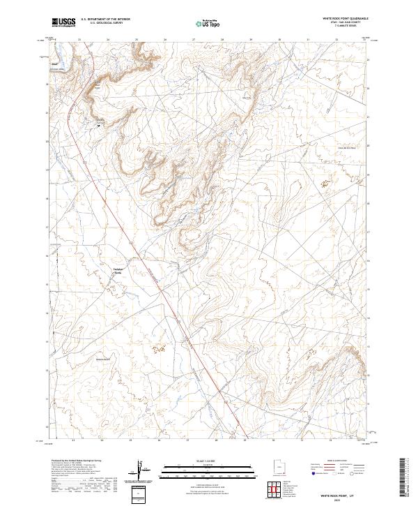 White Rock Point topographic map thumbnail