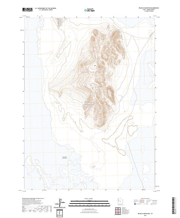 Wildcat Mountain 2023 topographic map thumbnail