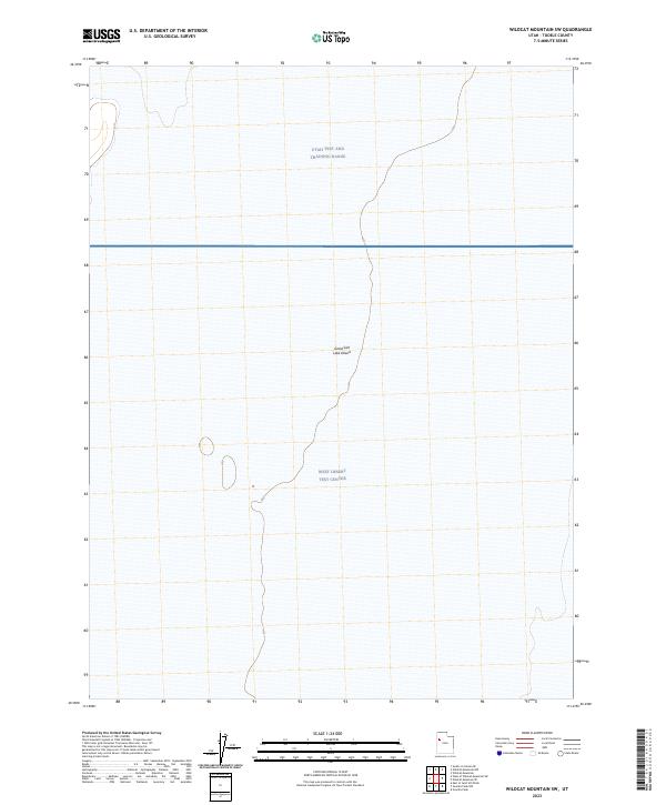Wildcat Mountain SW 2023 topographic map thumbnail