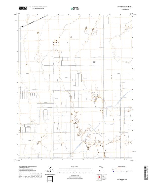 Yale Crossing 2023 topographic map thumbnail