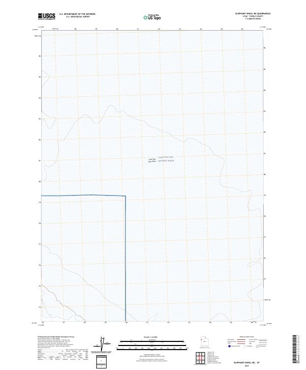 Elephant Knoll NE 2023 topographic map thumbnail