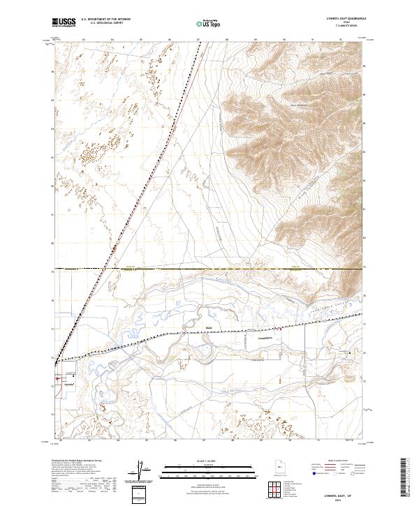 Lynndyl East topographic map thumbnail