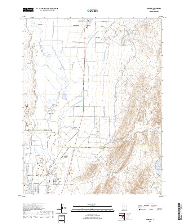 Redmond topographic map thumbnail