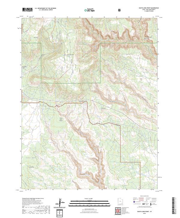 South Long Point topographic map thumbnail