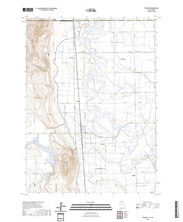 Trenton topographic map thumbnail