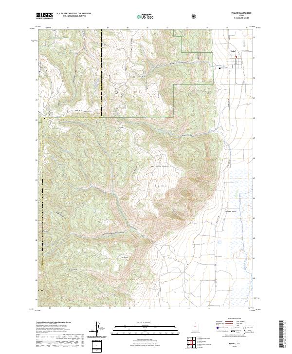 Wales 2023 topographic map thumbnail