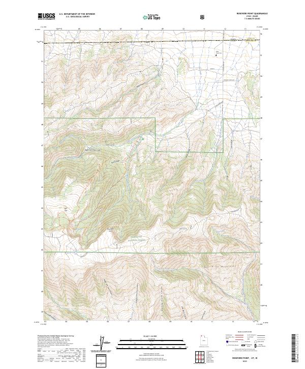 Rosevere Point topographic map thumbnail