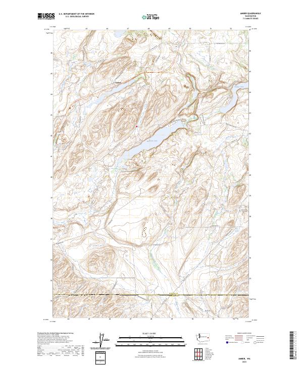 Amber topographic map thumbnail