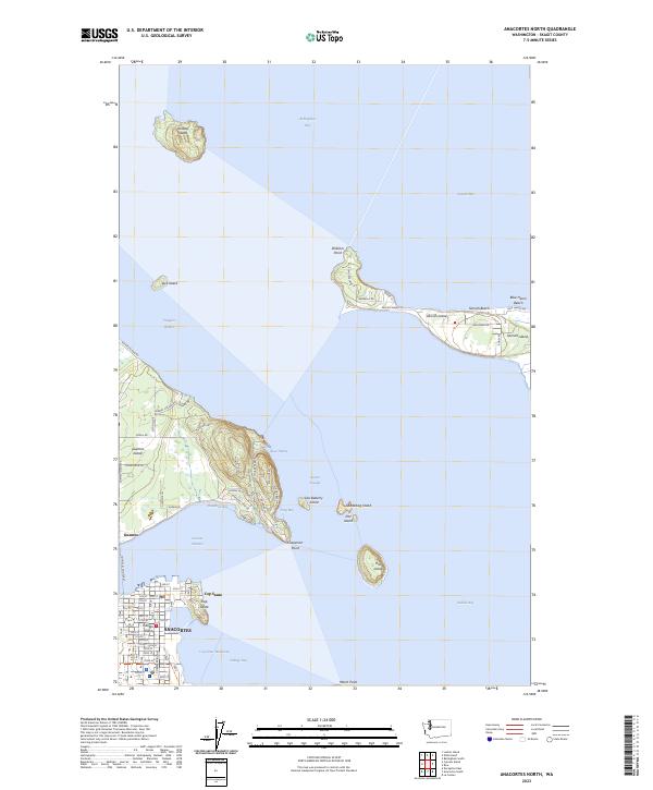 Anacortes North topographic map thumbnail