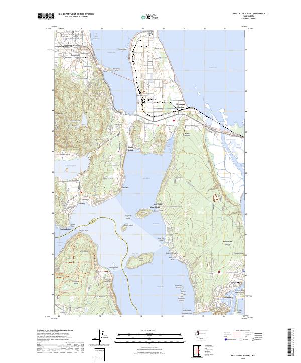 Anacortes South topographic map thumbnail