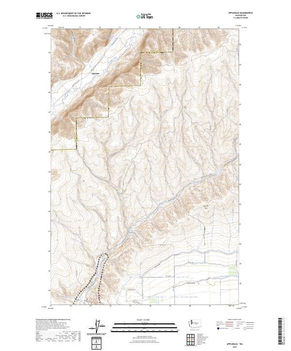 Appledale topographic map thumbnail