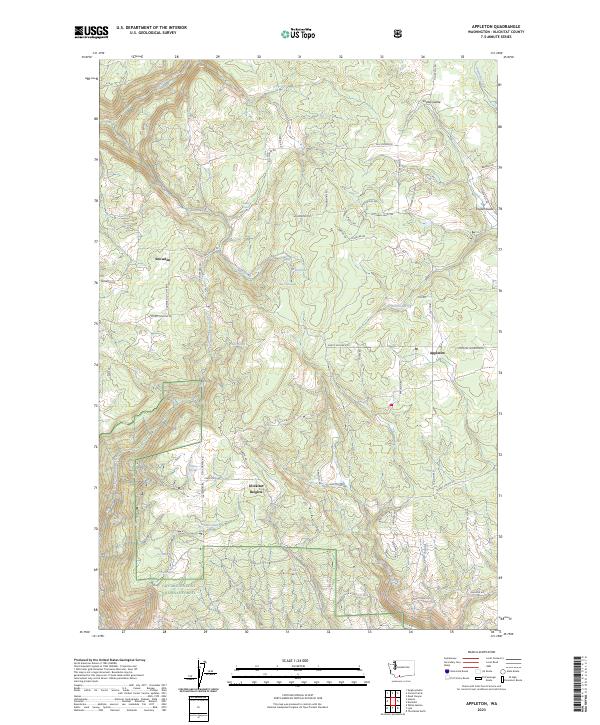 Appleton topographic map thumbnail