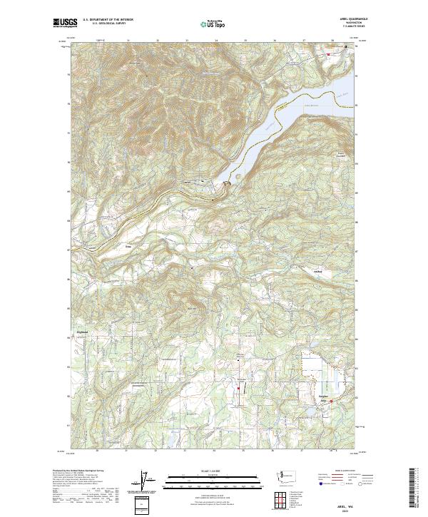 Ariel topographic map thumbnail