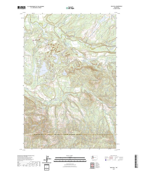 Bald Hill topographic map thumbnail