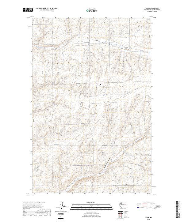 Batum topographic map thumbnail