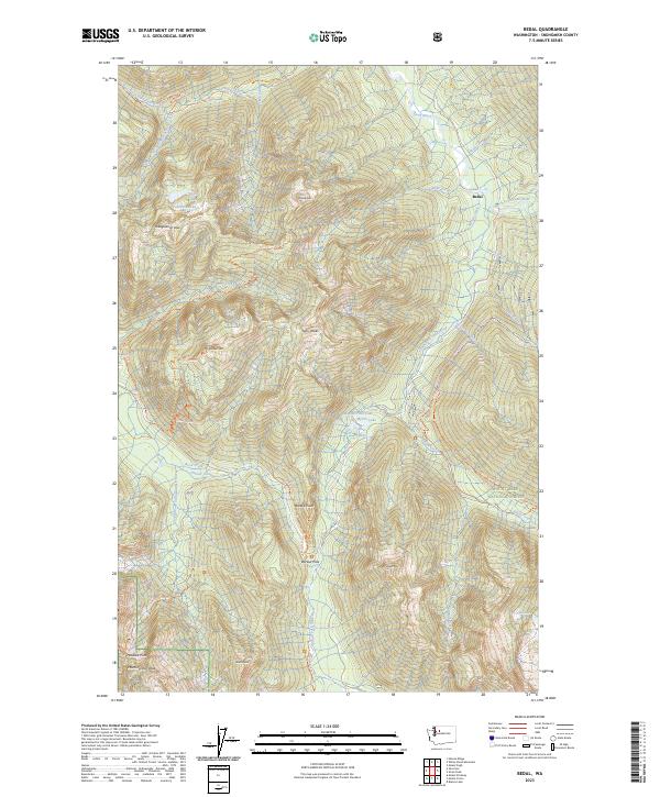 Bedal topographic map thumbnail