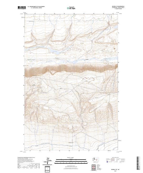 Beverly SE topographic map thumbnail