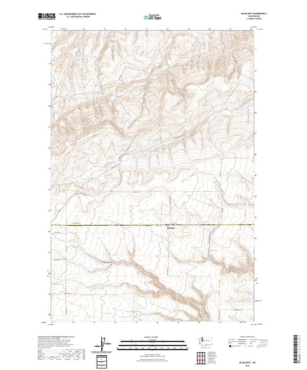 Bluelight topographic map thumbnail