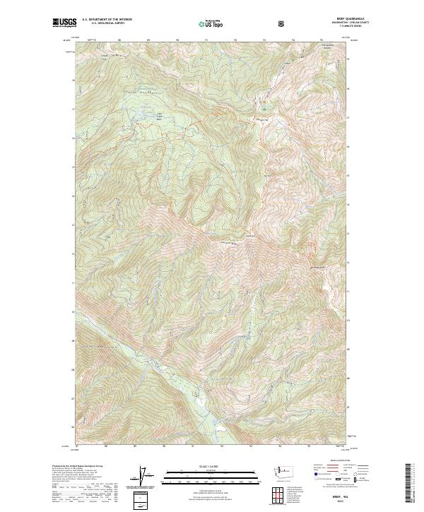 Brief topographic map thumbnail