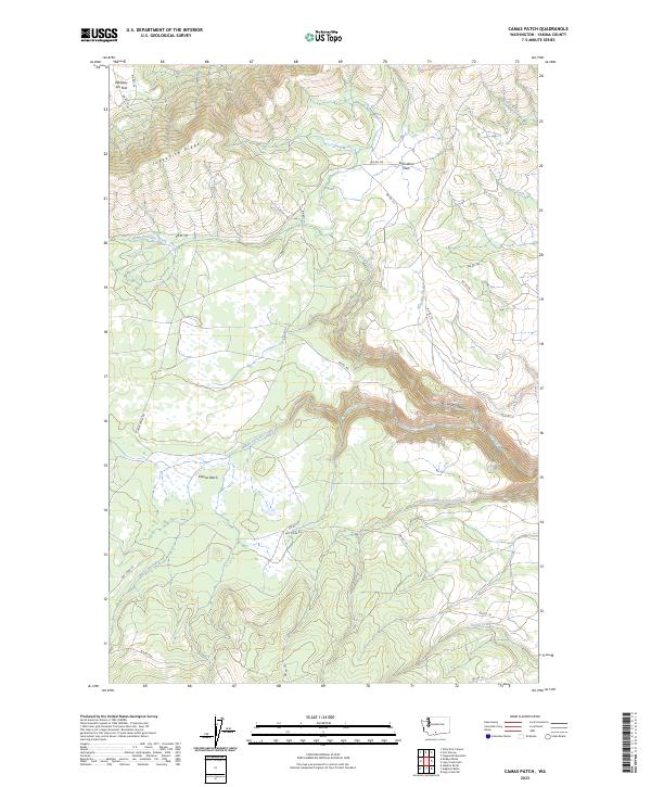 Camas Patch topographic map thumbnail