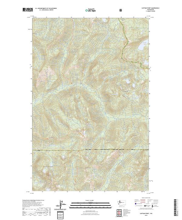 Captain Point topographic map thumbnail