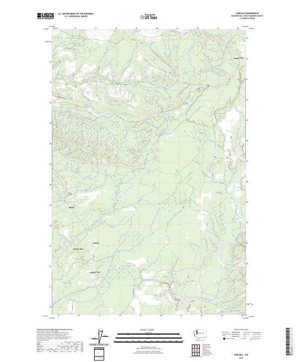 Carlisle topographic map thumbnail