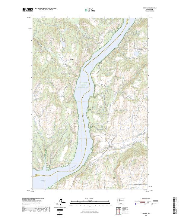 Cedonia topographic map thumbnail