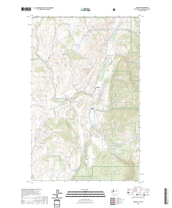 Chesaw topographic map thumbnail