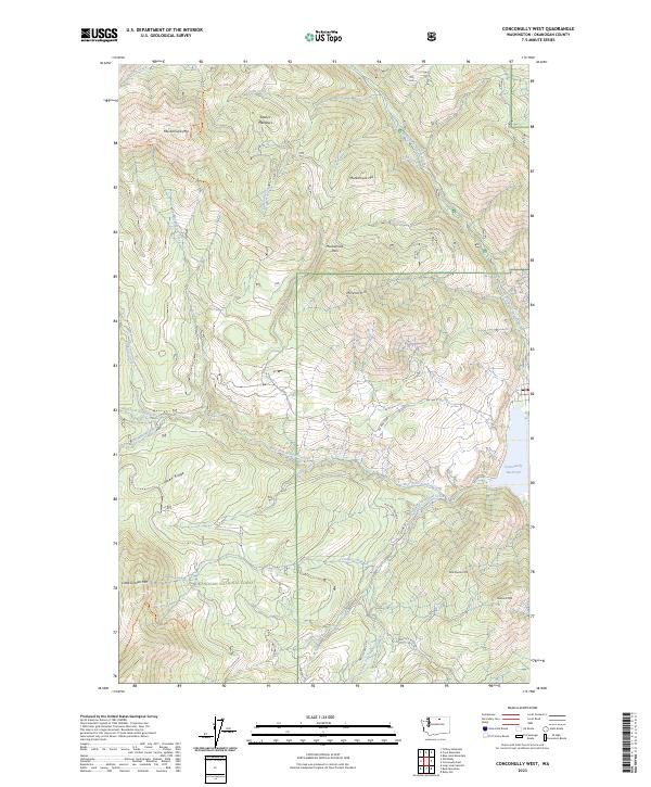 Conconully West topographic map thumbnail