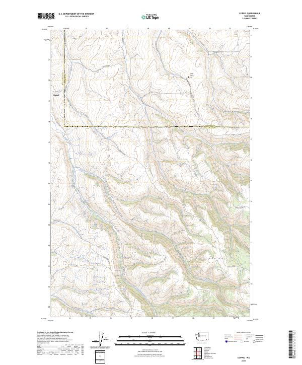 Coppei topographic map thumbnail