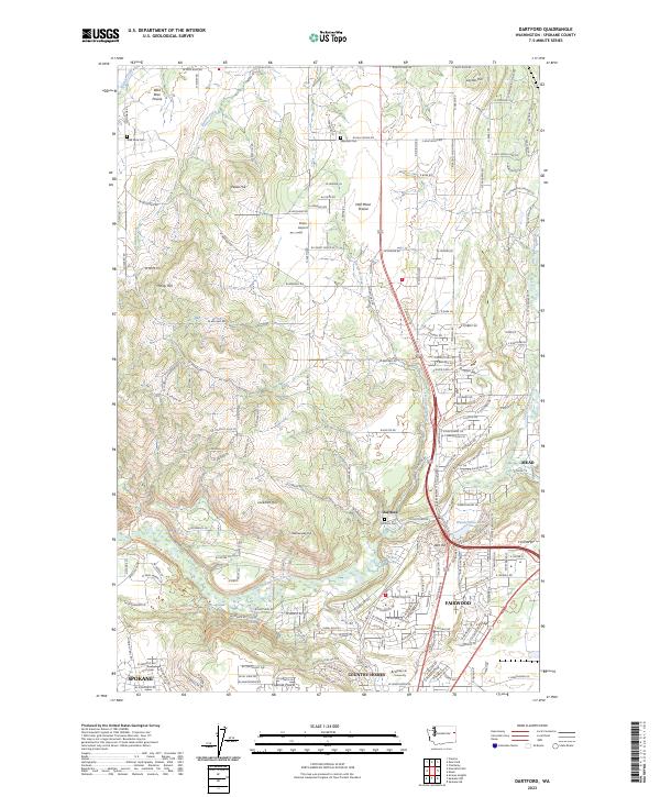 Dartford topographic map thumbnail