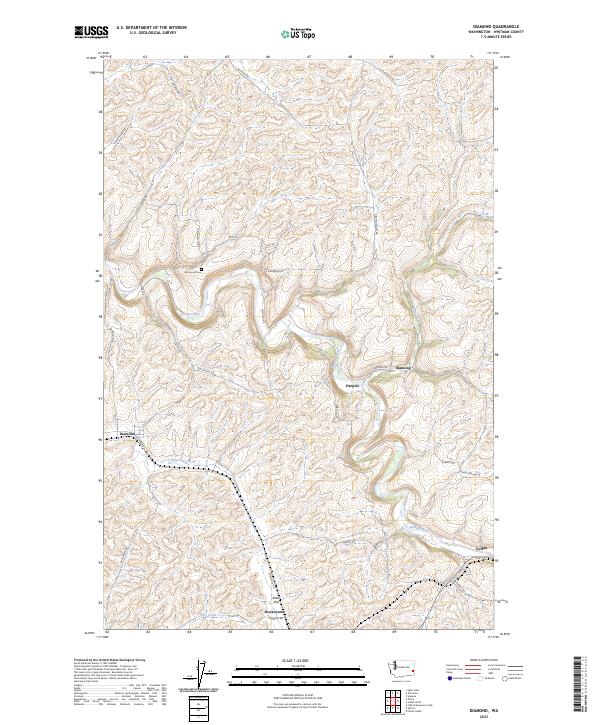 Diamond topographic map thumbnail