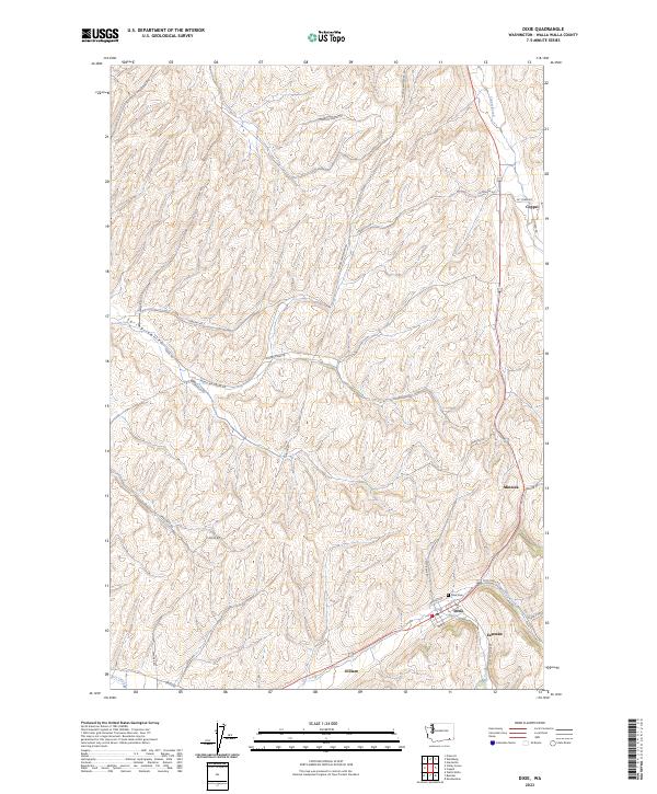 Dixie topographic map thumbnail