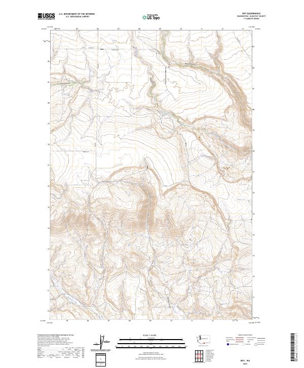 Dot topographic map thumbnail