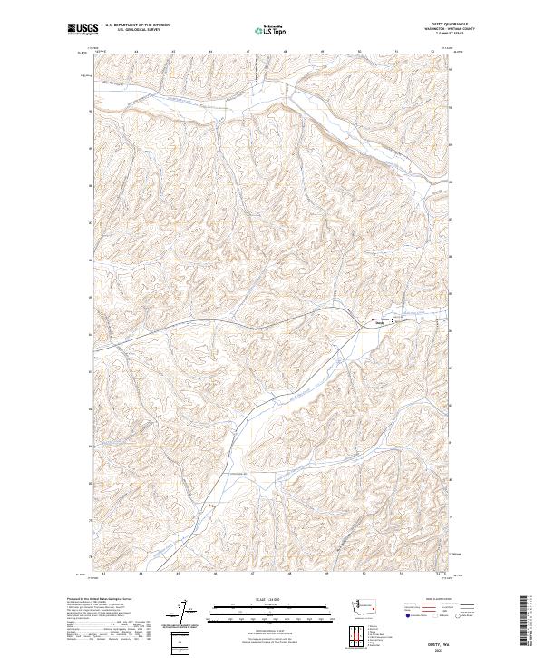 Dusty topographic map thumbnail