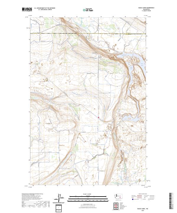 Eagle Lakes topographic map thumbnail