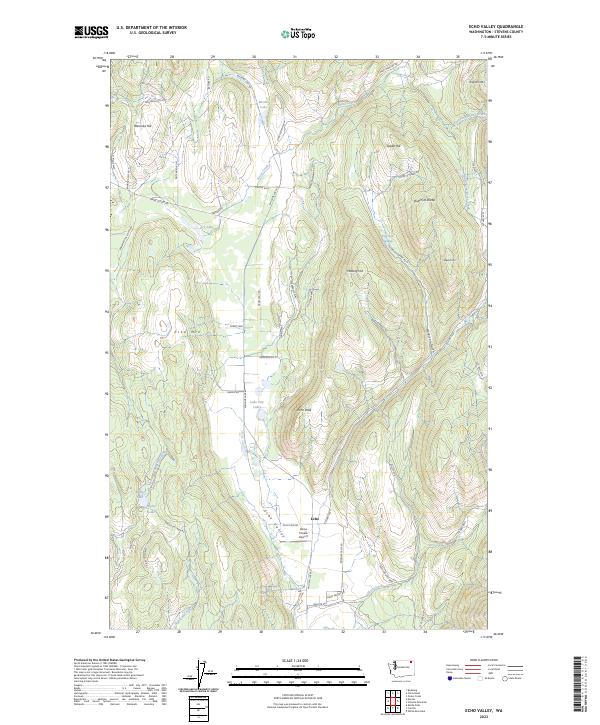 Echo Valley topographic map thumbnail