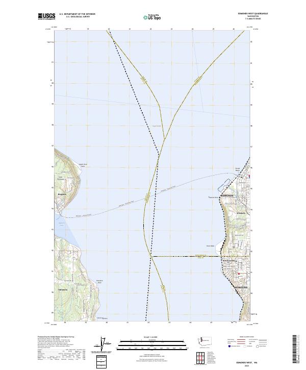 Edmonds West topographic map thumbnail